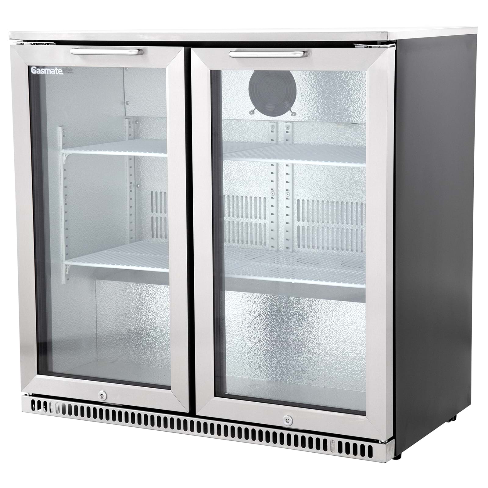 2 Door Bar Fridge 190L