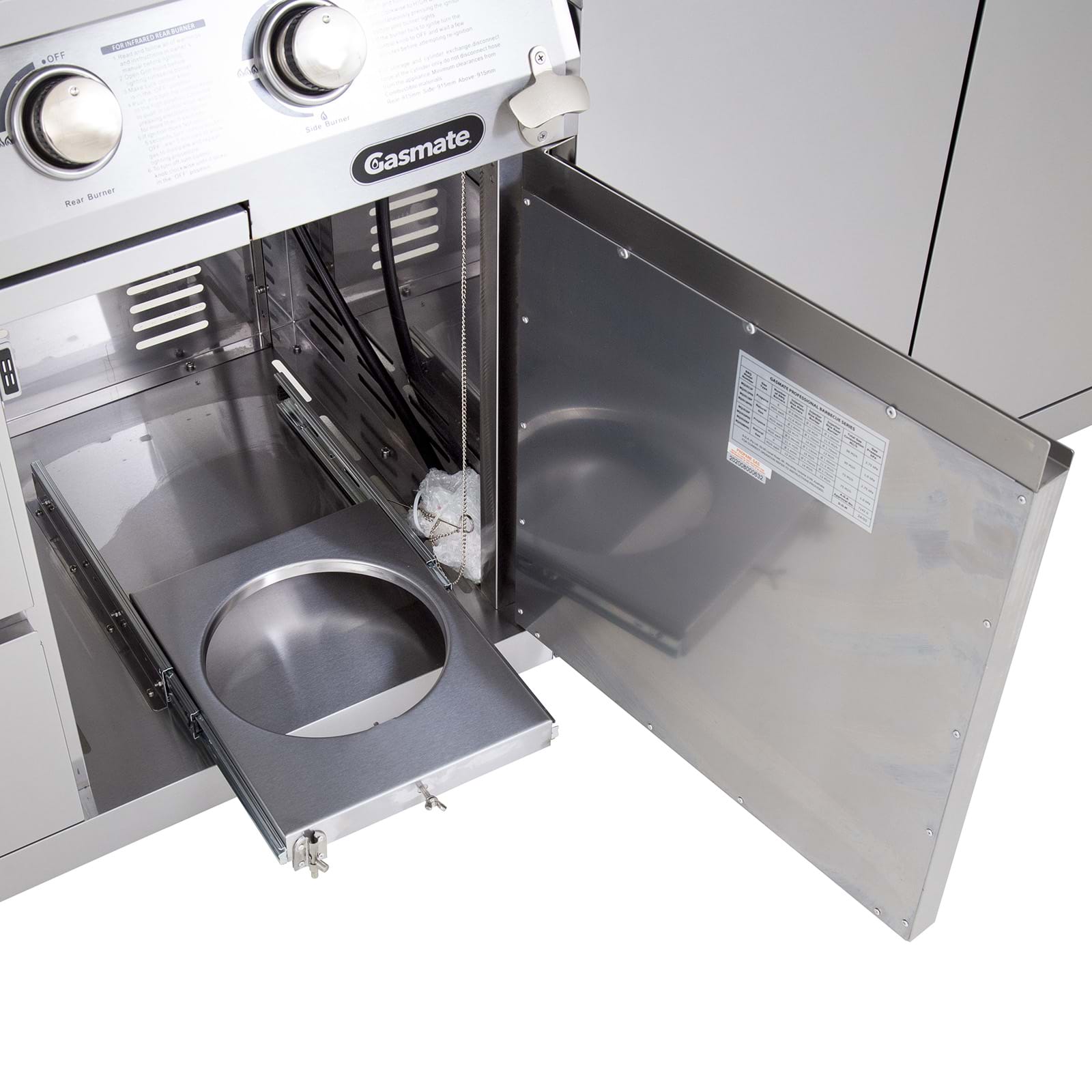 Gasmate professional 6 burner bbq kitchen outlet