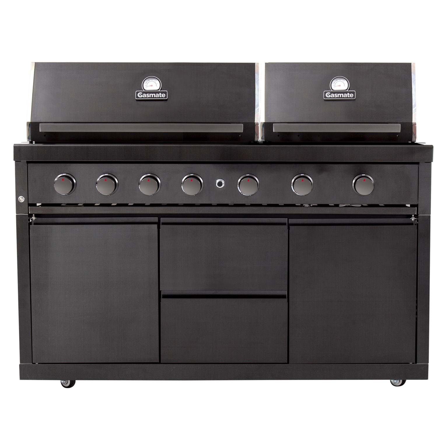 Nova Graphite 6 Burner Twin Hood BBQ BQ2092