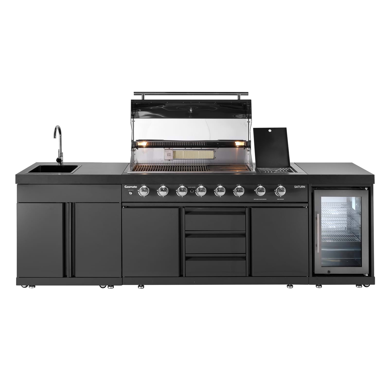 Saturn 6 Burner BBQ Kitchen