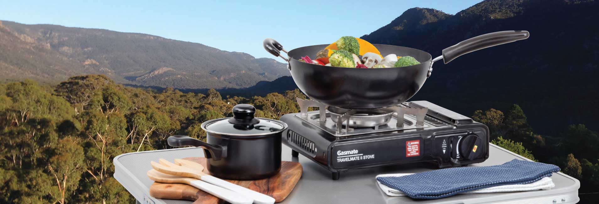 Butane Camping Stove Range Gasmate Australia