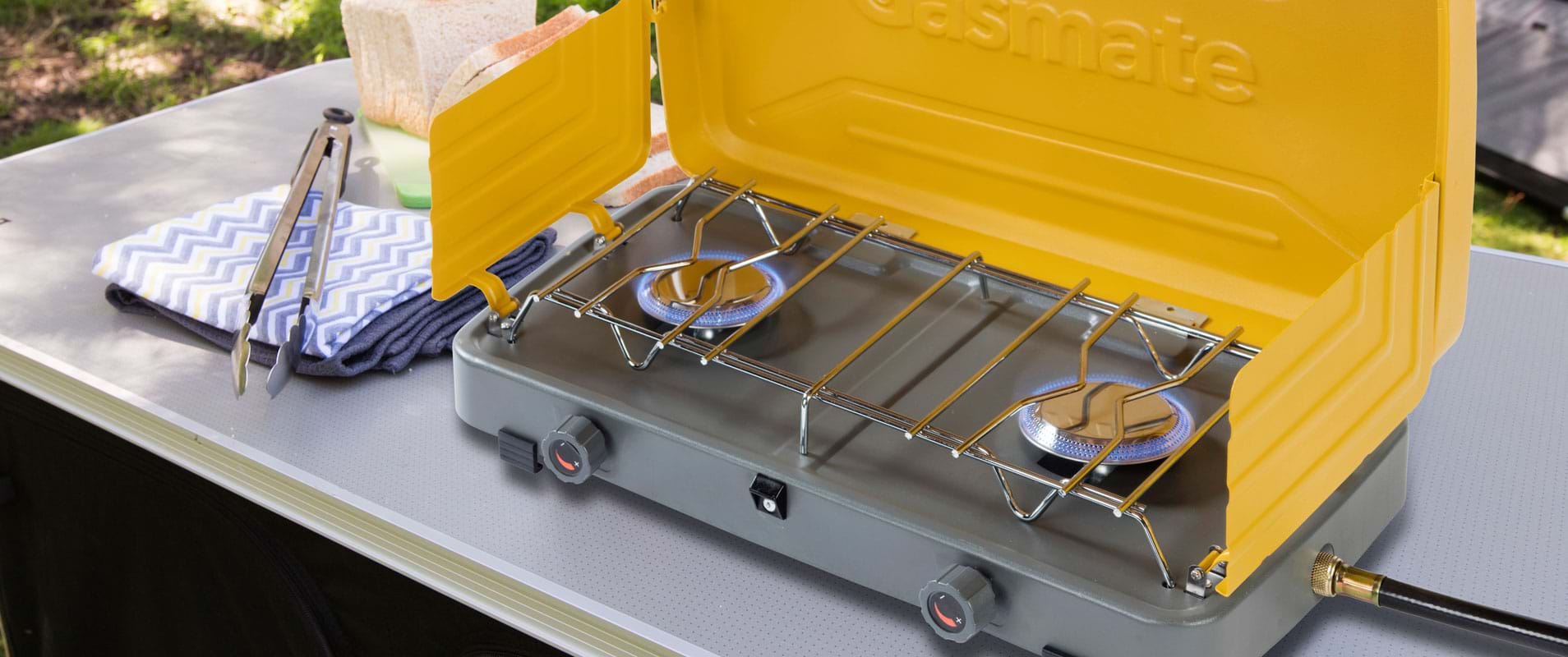 Compact 2 Burner Stove Gasmate