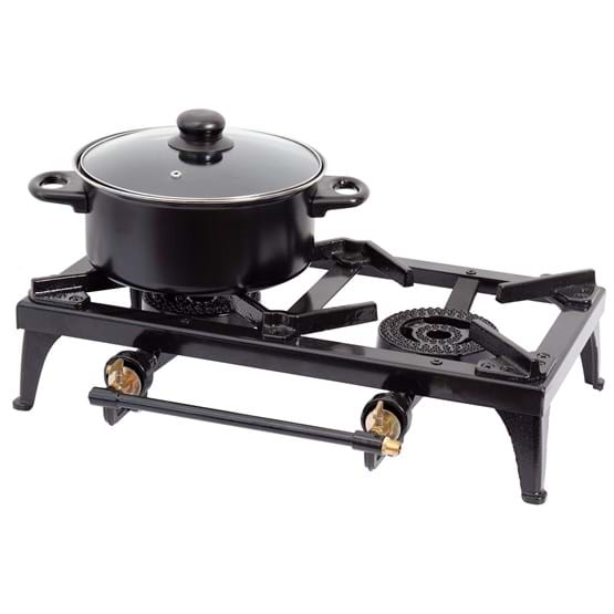 Cast Iron Double Burner 2
