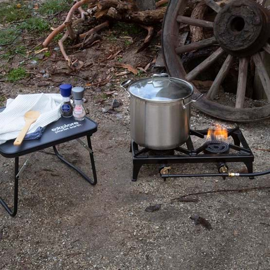 Cast Iron Stove, Double Burner Stove