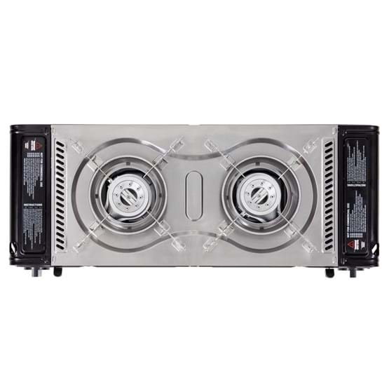 Twin Stove with Hotplate 1