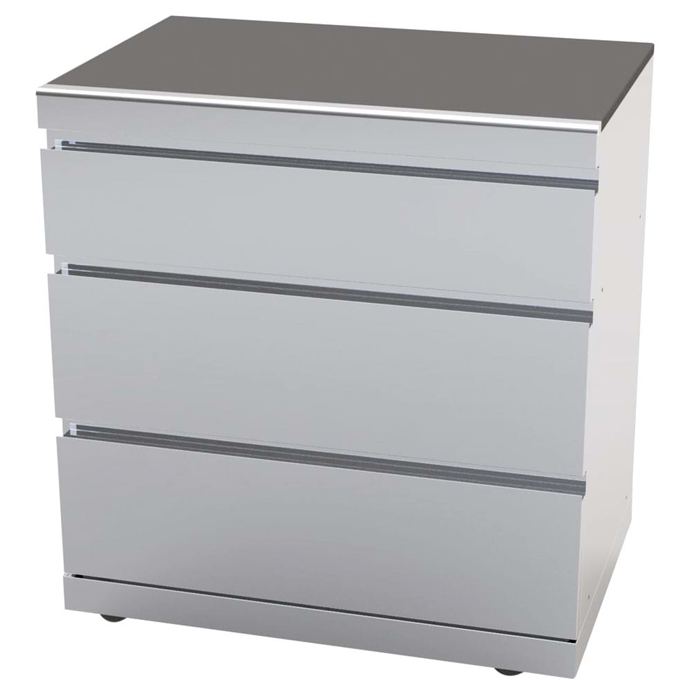 Galaxy Stainless 3 Drawer&nbsp;Module