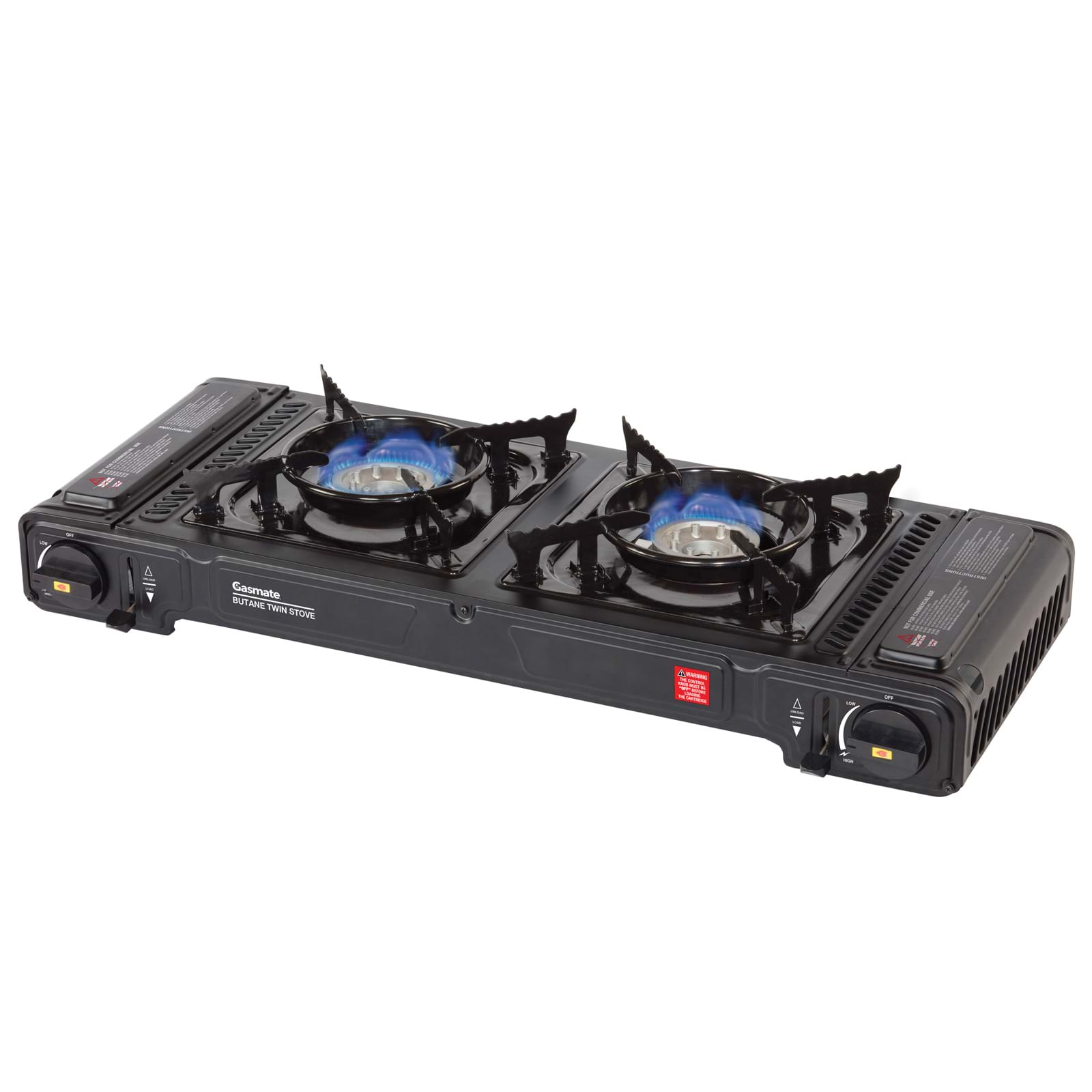 Butane Twin Stove with Hotplate & Pot Set CS601K1 Gasmate