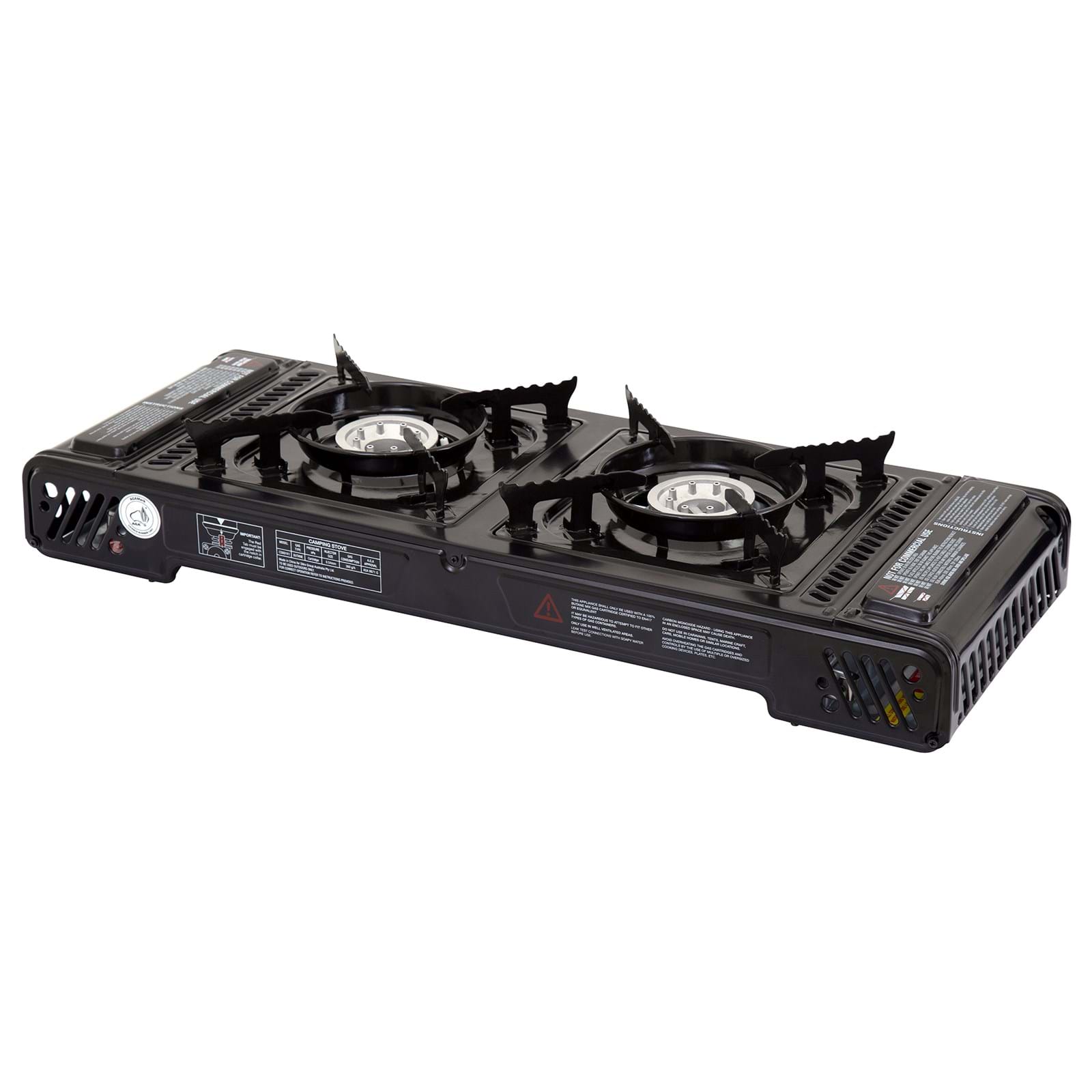 Butane Twin Stove with Hotplate & Pot Set CS601K1| Gasmate
