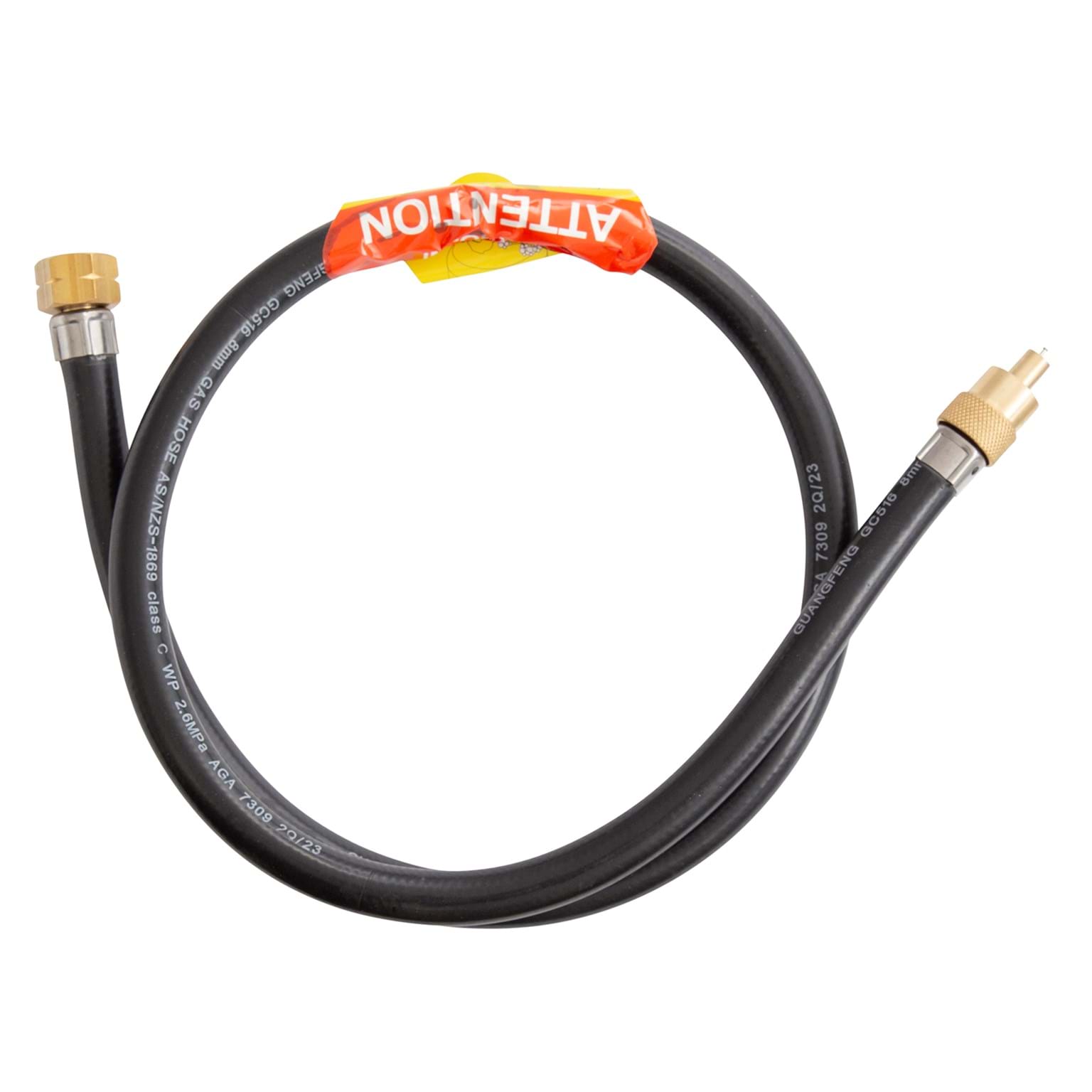 Hose 1000mm 3 8 BSPP LH To High Pressure Schrader Valve hose-1000mm-3-8-bspp-lh-to-high-pressure-schrader-valve