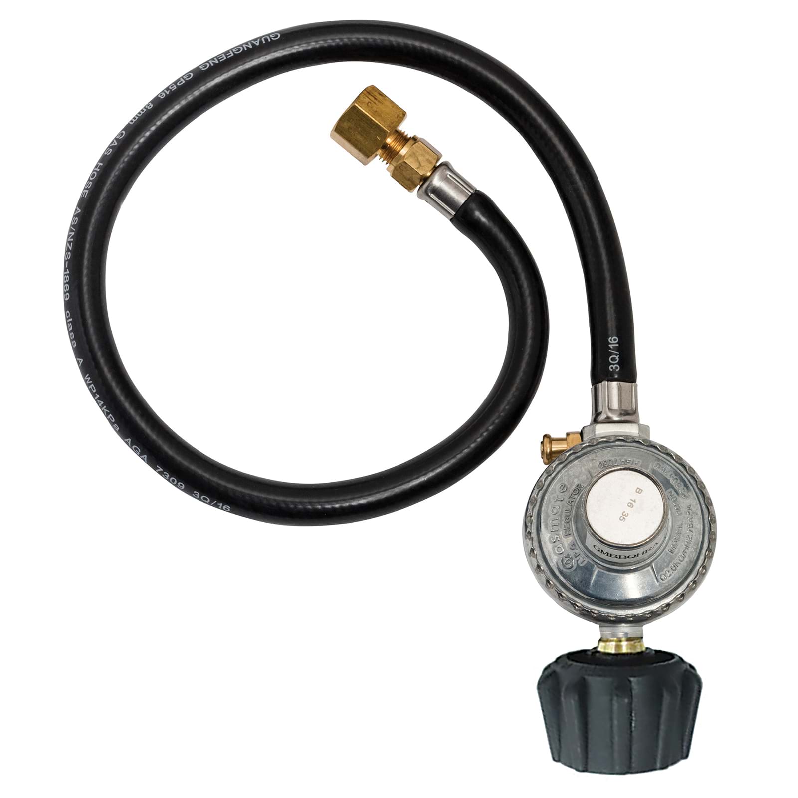 SafeLok LCC27 2.75kPa Pressure Regulator & Hose