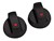REPLACEMENT BLACK BBQ KNOBS